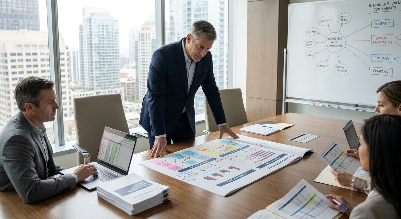 Montrer que le portefeuille clients acquis, exclu du bilan IFRS par IAS 38, représente pourtant une part majeure du prix payé et se trouve immédiatement menacé d'attrition faute de pilotage post-deal.